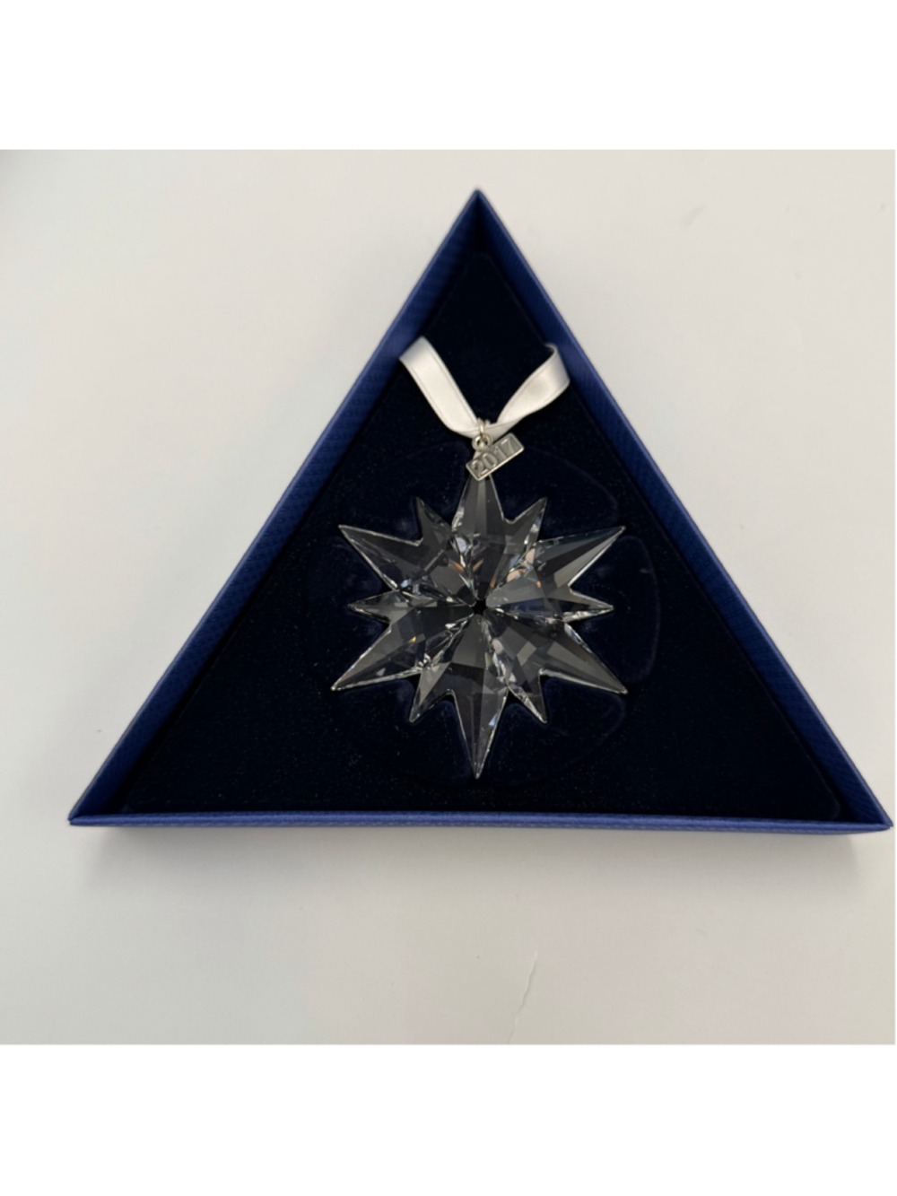 2017 Swarovski Annual Edition Ornament Crystal Star Snowflake